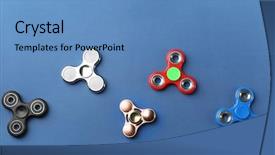  Presentation with modern color - PPT layouts with child bearing - different modern spinners on color background and a  colored foreground