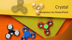  Presentation with different - Amazing PPT layouts having child bearing - different modern spinners on colorful backdrop and a  colored foreground