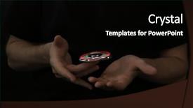  Presentation with luminous - Theme having child bearing - man rolling modern luminous spinner background and a  colored foreground