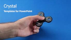  Presentation with bearing - PPT layouts featuring child bearing - man rolling modern spinner background and a  colored foreground