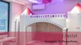  Presentation with custom - Theme with child-bedroom-special-designed background and a red colored foreground
