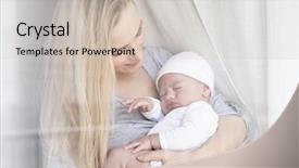  Presentation with love mother - Colorful slide set enhanced with child care and family love backdrop and a  colored foreground