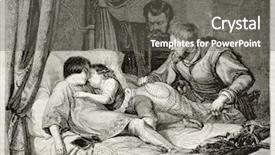  Presentation with child death - Amazing PPT theme having child cruety - king edward v of england backdrop and a dark gray colored foreground