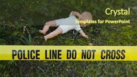  Presentation with death scene - Amazing presentation having child death - crime scene in the forest backdrop and a tawny brown colored foreground