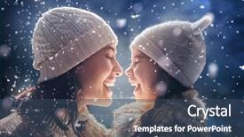  Presentation with mother child - Amazing theme having children outside - happy loving family mother backdrop and a coral colored foreground