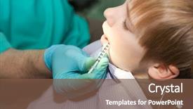  Presentation with anesthetic - Beautiful slide deck featuring brazilian green parrot in rio de janeiro brazil backdrop and a gray colored foreground