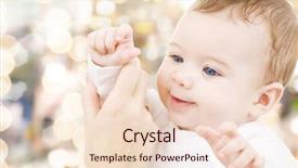  Presentation with happiness - Beautiful theme featuring child happiness and people concept - adorable baby boy backdrop and a lemonade colored foreground