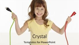  Presentation with electrical - Beautiful presentation featuring  backdrop and a  colored foreground