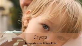  Presentation with shoulder - Colorful presentation theme enhanced with child-on-father-s-shoulder backdrop and a coral colored foreground