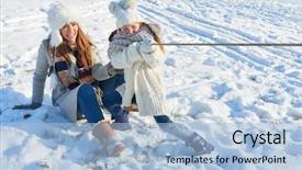  Presentation with filipino child playing - Audience pleasing presentation consisting of child playing tug of war backdrop and a light blue colored foreground
