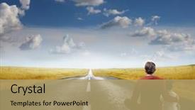  Presentation with child protection - Presentation enhanced with child protection - father and son sitting background and a coral colored foreground