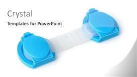  Presentation with child safety - Colorful slide deck enhanced with child-safety-furniture-door-lock backdrop and a white colored foreground