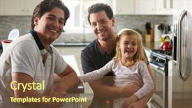  Presentation with gay - Beautiful slide set featuring child sex - male gay couple sitting backdrop and a tawny brown colored foreground