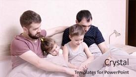  Presentation with gay - Presentation having child sex - male gay couple with children background and a lemonade colored foreground
