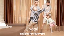  Presentation with gay - Theme having child sex - male gay couple with children background and a coral colored foreground