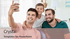  Presentation with adoption - Beautiful theme featuring child sex - male gay couple with foster backdrop and a soft green colored foreground