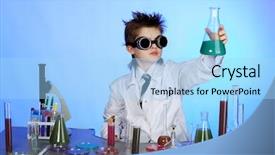  Presentation with child teen - Colorful PPT theme enhanced with child testing - education background funny teen shot backdrop and a light blue colored foreground