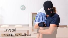  Presentation with abuse child - Beautiful PPT layouts featuring child-trafficking-and-abuse-concept backdrop and a lemonade colored foreground