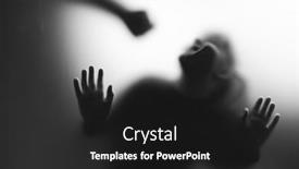  Presentation with child domestic violence - PPT theme with child-violence-and-abused-concept background and a black colored foreground