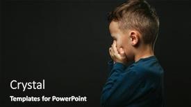  Presentation with depression - Amazing PPT layouts having child-whose-depression backdrop and a black colored foreground