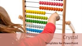  Presentation with back school - PPT layouts enhanced with child-with-abacus-back and a  colored foreground