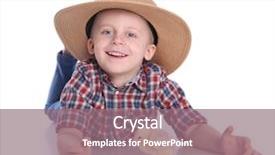  Presentation with chick - Slides with childern chicks - cute boy with little chick background and a violet colored foreground