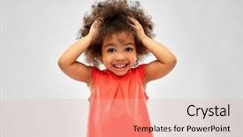  Presentation with african people boxing - Cool new PPT layouts with overwhellmed - childhood and people concept backdrop and a lemonade colored foreground