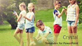  Presentation with internet addiction - Theme enhanced with childhood-augmented-reality-internet-addiction background and a yellow colored foreground