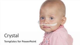  Presentation with disease cancer - Presentation with glass of white yogurt background and a white colored foreground