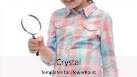  Presentation with investigation - PPT layouts having kleine entdecker - childhood education investigation discovery background and a lemonade colored foreground