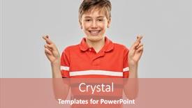  Presentation with polo - Audience pleasing theme consisting of childhood-fashion-and-people-concept backdrop and a coral colored foreground