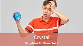  Presentation with polo - Audience pleasing slides consisting of childhood-fashion-and-people-concept backdrop and a coral colored foreground