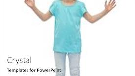  Presentation with childhood - Slides with childhood-fashion-fun-and-people background and a white colored foreground