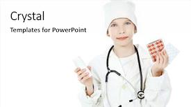  Presentation with immunization - Beautiful slide deck featuring childhood immunization - shot of a little boy backdrop and a white colored foreground