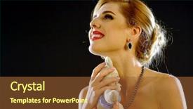  Presentation with 18th birthday - Audience pleasing slides consisting of childhood memories in 18 birthday backdrop and a tawny brown colored foreground