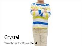  Presentation with bachelor - Theme enhanced with childhood school education learning and people concept - happy boy in bachelor hat or mortarboard background and a white colored foreground