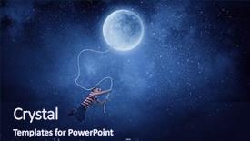  Presentation with childish - Theme having childish sweet dreams mixed media background and a navy blue colored foreground