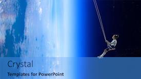  Presentation with childish - Presentation consisting of childish sweet dreams mixed media background and a light blue colored foreground