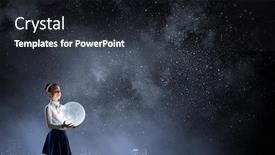  Presentation with childish - Amazing presentation theme having childish-sweet-dreams-mixed-media backdrop and a dark gray colored foreground