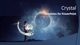  Presentation with childish - Slides featuring childish-sweet-dreams-mixed-media background and a navy blue colored foreground