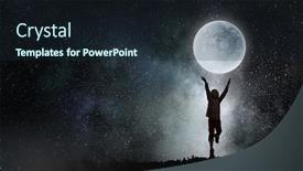  Presentation with childish - Amazing PPT theme having childish-sweet-dreams-mixed-media backdrop and a wine colored foreground