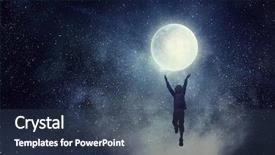  Presentation with childish - PPT layouts having childish sweet dreams background and a ocean colored foreground