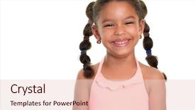  Presentation with cute - Amazing presentation theme having children - portrait of a cute multiracial backdrop and a lemonade colored foreground