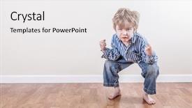  Presentation with adhd - Amazing slide deck having children adhd - little boy making a funny backdrop and a white colored foreground