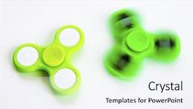  Presentation with green energy hydropower - Slide deck enhanced with children adhd - two green spinner background and a  colored foreground