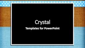  Presentation with baptism - Colorful slide deck enhanced with children baptism - decorative template with photo frame backdrop and a black colored foreground