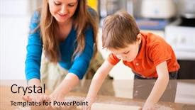  Presentation with baking cookies - Amazing presentation theme having banking - diy fold and glue german backdrop and a white colored foreground