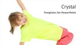  Presentation with dance beautiful couple dancing ballroom - Cool new PPT layouts with children dance - cute funny girl dancing backdrop and a white colored foreground