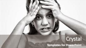  Presentation with black and white religious - PPT theme having children drama - black and white image background and a gray colored foreground