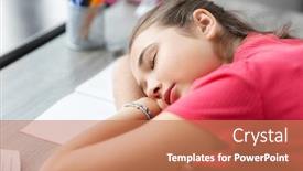  Presentation with children education - Colorful presentation enhanced with children-education-and-learning-concept backdrop and a coral colored foreground